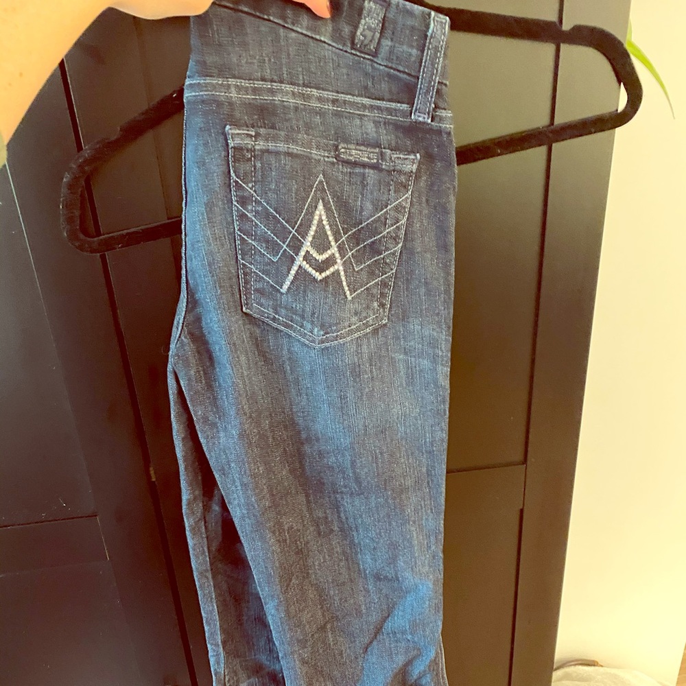 7 for all mankind bellbottom “A” jeans